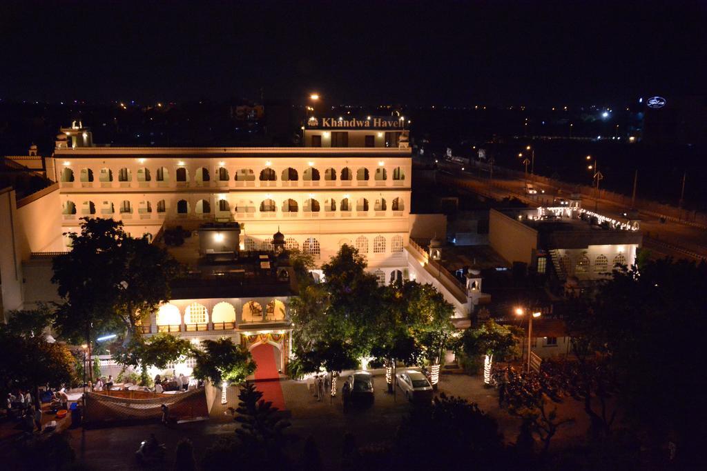 Heritage Khandwa Haveli Jaipur Eksteriør billede