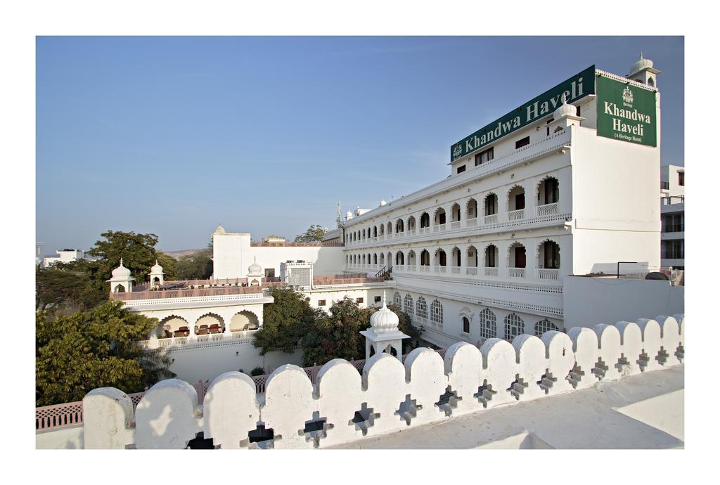 Heritage Khandwa Haveli Jaipur Eksteriør billede