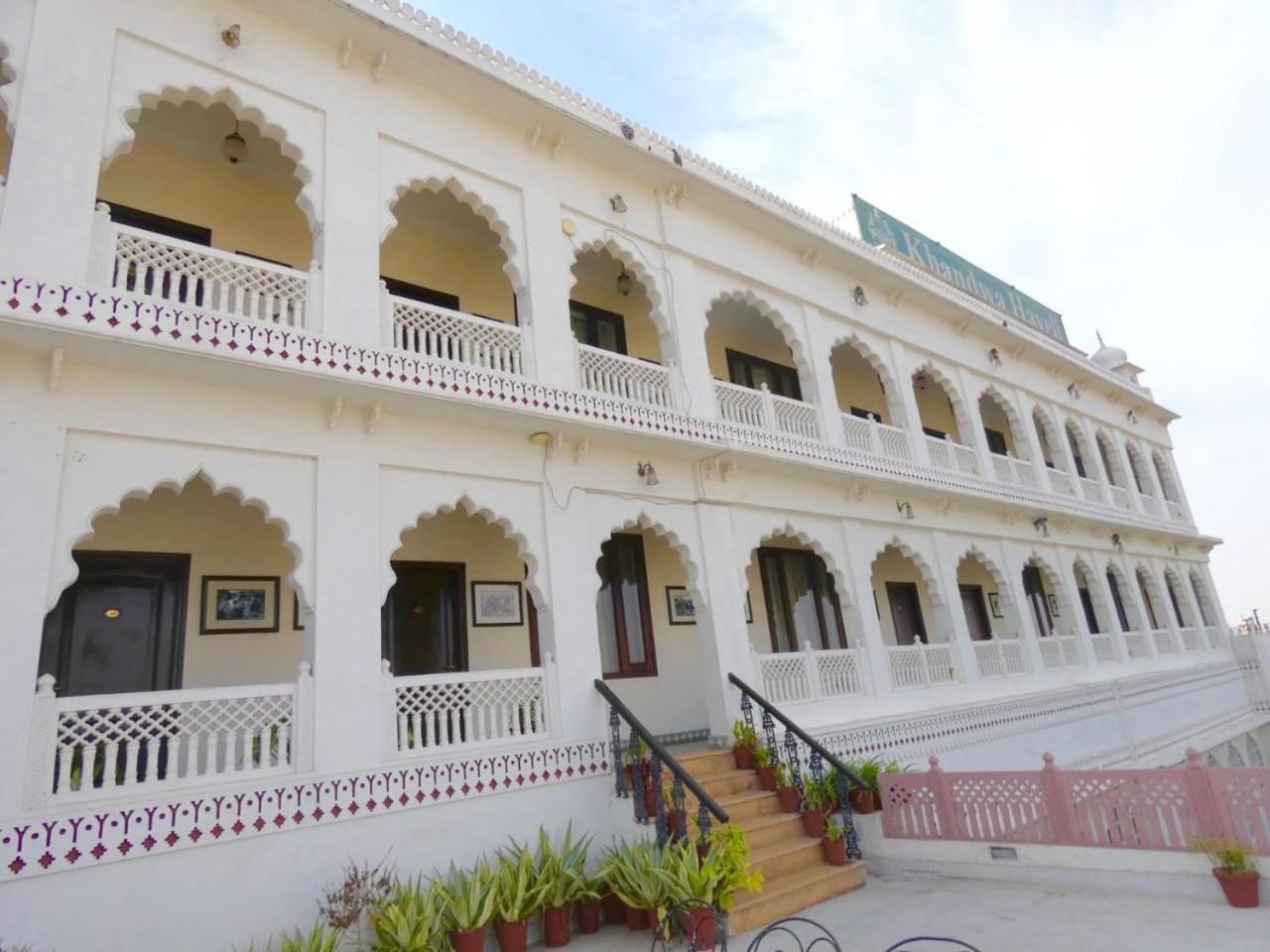 Heritage Khandwa Haveli Jaipur Eksteriør billede