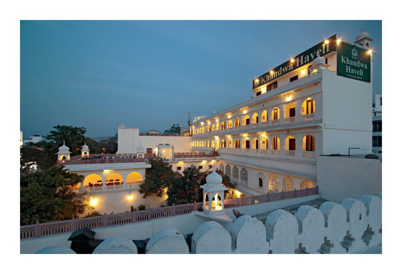 Heritage Khandwa Haveli Jaipur Eksteriør billede