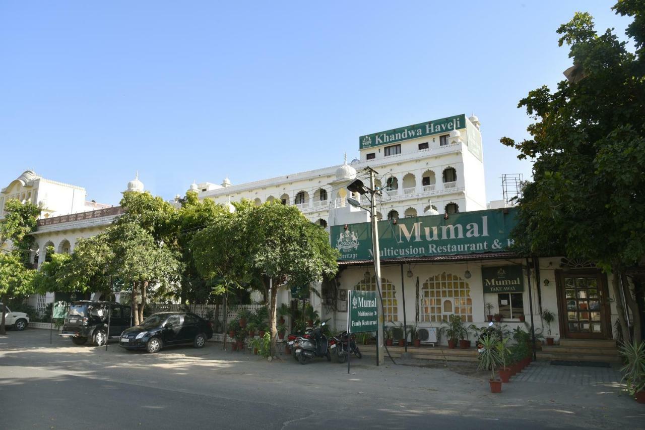 Heritage Khandwa Haveli Jaipur Eksteriør billede