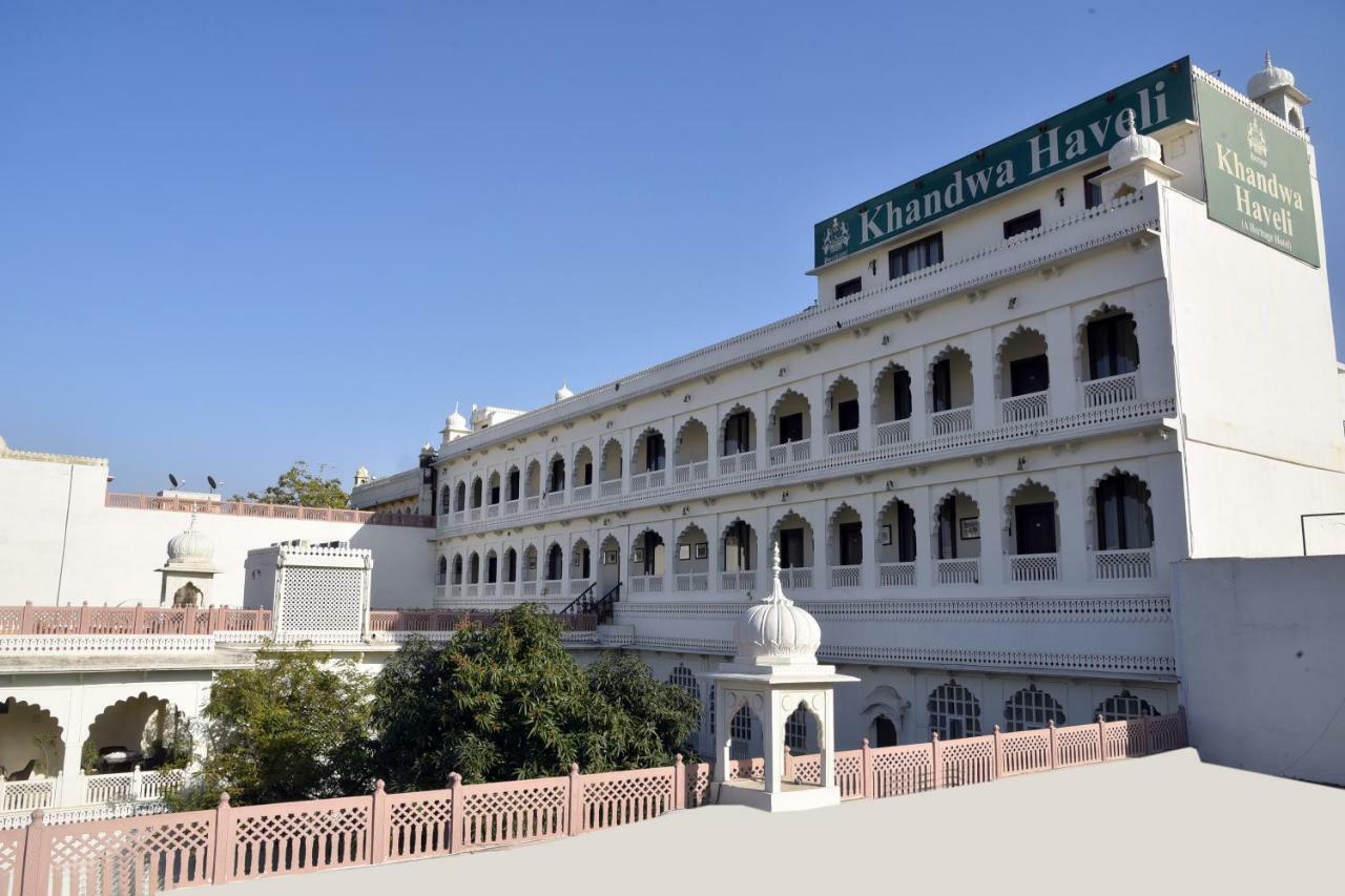 Heritage Khandwa Haveli Jaipur Eksteriør billede
